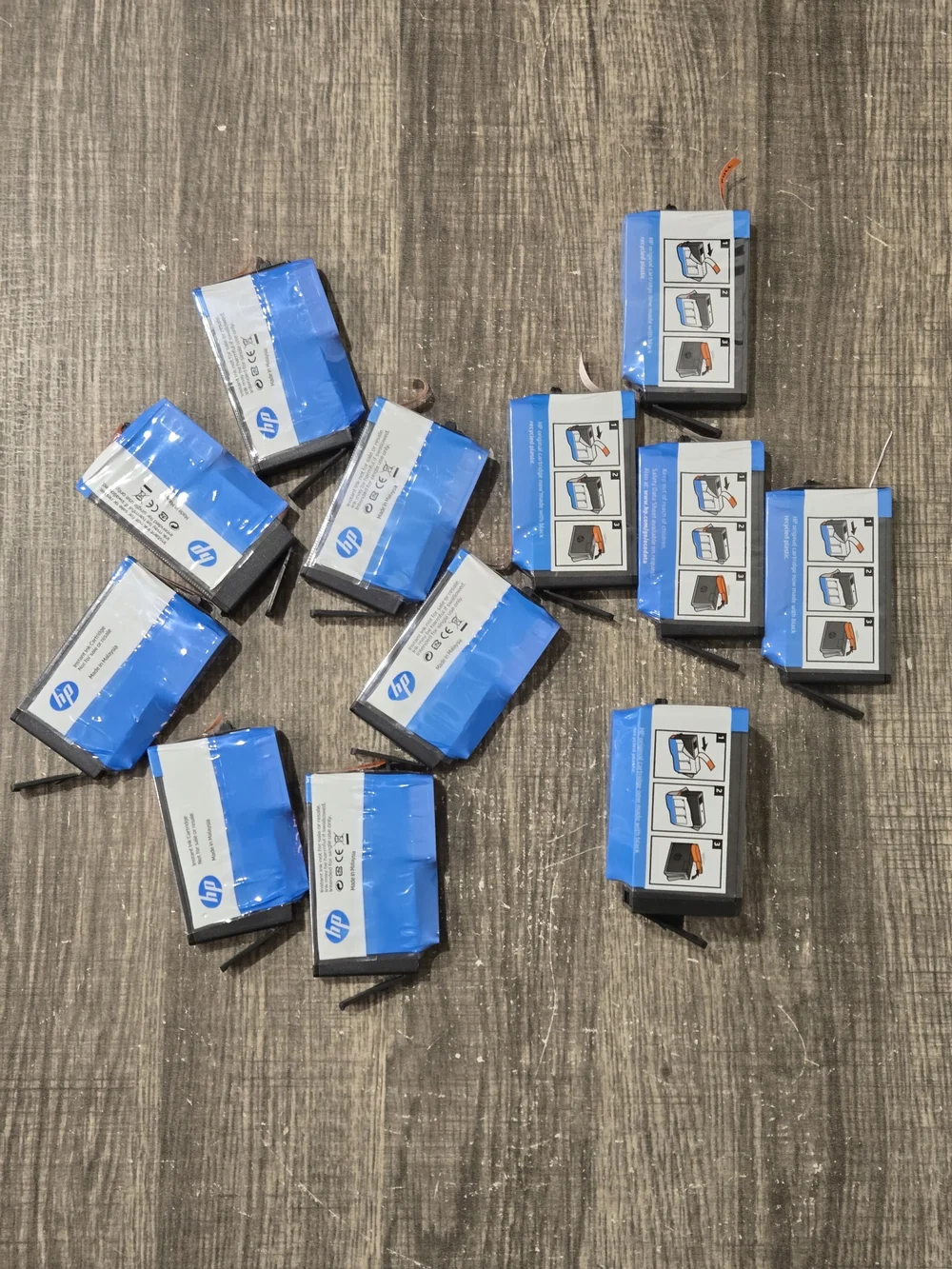 HP Instant Ink Lot Cyan, Yellow, Magenta, Black 902 903 904 905 Dates Vary